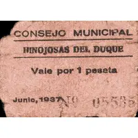 1 Peseta Hinojosa del Duque