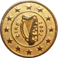 Medal - Euro 1999-2002 Ireland Specimen