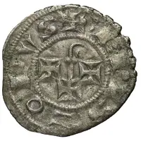 Obol anonymous with crozier three pellets