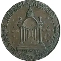 Token - 1/2 Penny Warwickshire - Birmingham