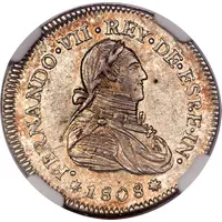 1 Real - Fernando VII Proclamation coinage