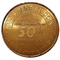 Stanley Home Products 50th Anniversary Presidential Coin