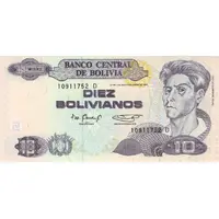 10 Bolivianos Rojas, Series D-E