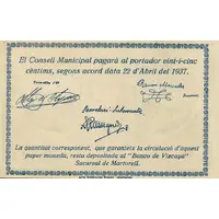 50 Céntimos Sesrovires