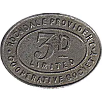 3 Pence - Rochdale Provident Cooperative Society