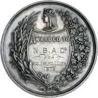 Award - Victoria National Agricultural & Industrial Association of Queensland, silver
