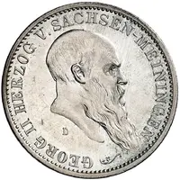 2 Marks - George II Pattern