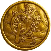 Medal - Pirates of the Caribbean Skeleton Pirate