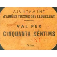 50 Céntimos Aigüestoses del Llobregat