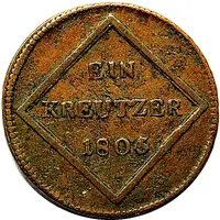 1 Kreutzer - Ferdinand III of Austria - Tuscany