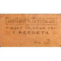 1 Peseta La Manresana