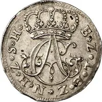 6 Schilling - Christian August