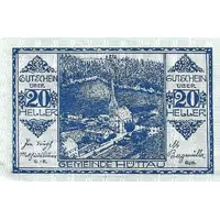 20 Heller Hüttau