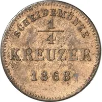1/4 Kreuzer - Albert