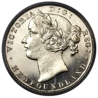 20 Cents - Victoria Specimen Pattern