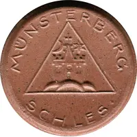 25 Pfennig - Münsterberg