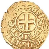 Bezant 'Saracen' - Anonymous Crusader imitation - 4th type Agnus Dei - Acre