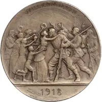 Shooting festival in honour of the return of the soldiers of World War I Stuttgart