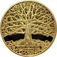 Bullion - Love Birds Holographic Proof Gold Plated