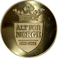 Medal - Alt For Norge 1991-2021