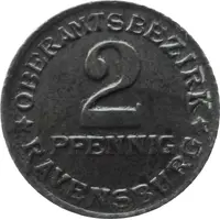 2 Pfennig - Ravensburg