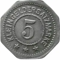 5 Pfennig - Rositz Braunkohlenwerke A.G.