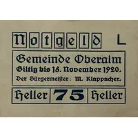 75 heller Oberalm