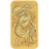 Bar - 1 Ounce Gold - Perth Mint Lunar Snake