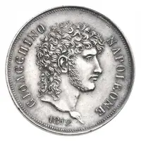 2 Lire - Joachim Murat Silver pattern
