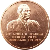 VEB Mansfeld Kombinat Wilhelm Pieck Flamme der Freundschaft