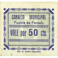 50 Céntimos Puebla de Farnals