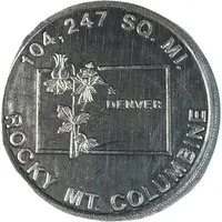 Token - Colorado Centennial State