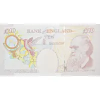 10 Pounds - Elizabeth II Charles Darwin, paper