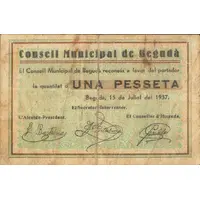 1 Peseta Begudà