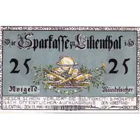 25 Pfennig Sparkasse