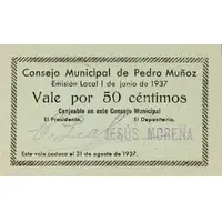 50 Céntimos Pedro Muñoz