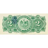 2 Pesos El Banco de Londres y Mexico