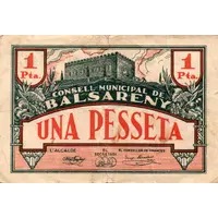 1 Peseta Balsareny