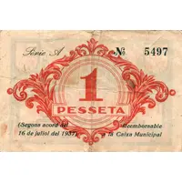 1 Peseta Balsareny