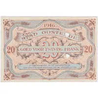 20 Francs Oostende