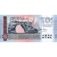 100 Sucres - Galápagos Marine Iguana