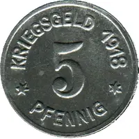 5 Pfennig - Siegen