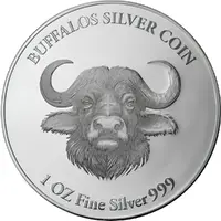 20 Dalasis Buffalos silver coin