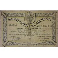 1 Peseta Cardona