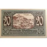 20 Heller Wolfsegg