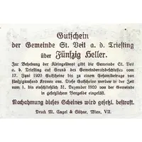 50 Heller St. Veit an der Triesting