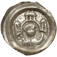 Denier Bracteate - Leszek the White Kraków mint