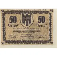 50 Heller Vorarlberg