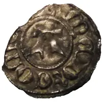 Obol with shield - Amedeus VI