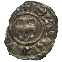 Obol with shield - Amedeus VI